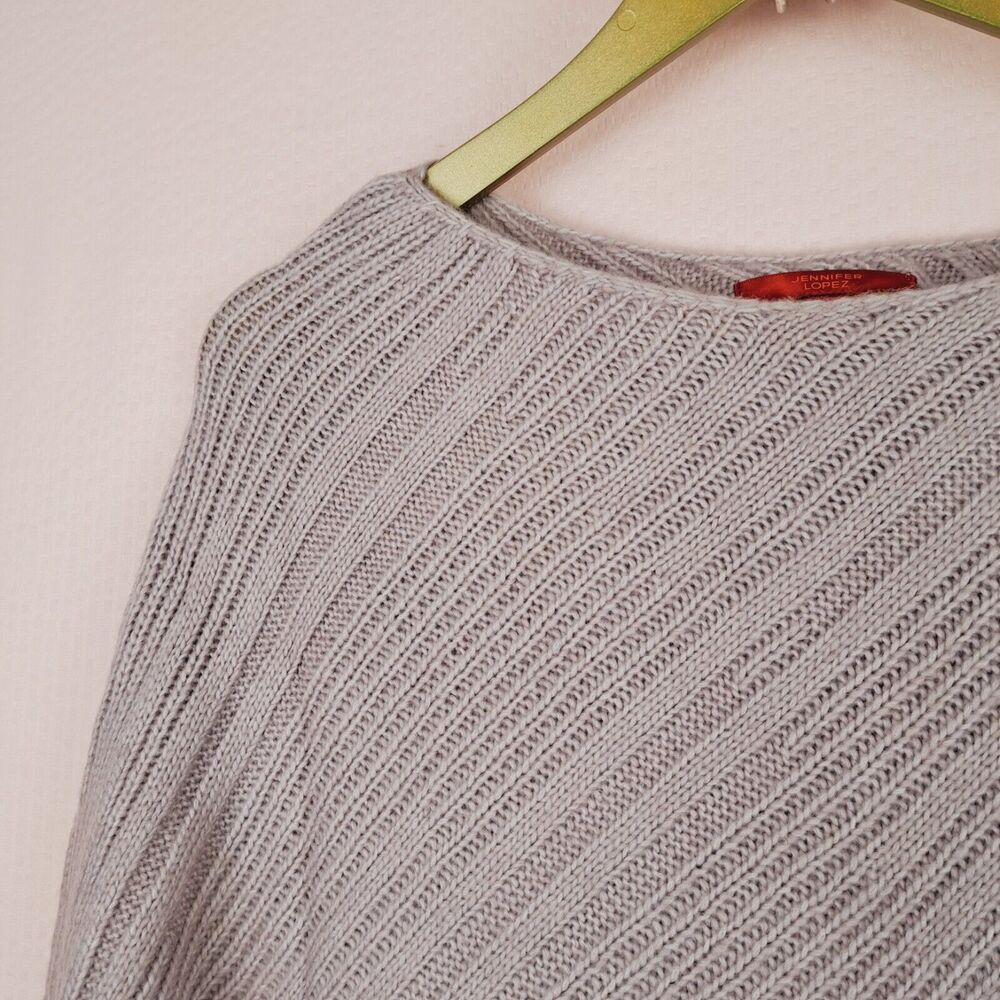 Jennifer Lopez Women Sweater Tunic Dolman Sleeve Size L Pink - Picture 7 of 11